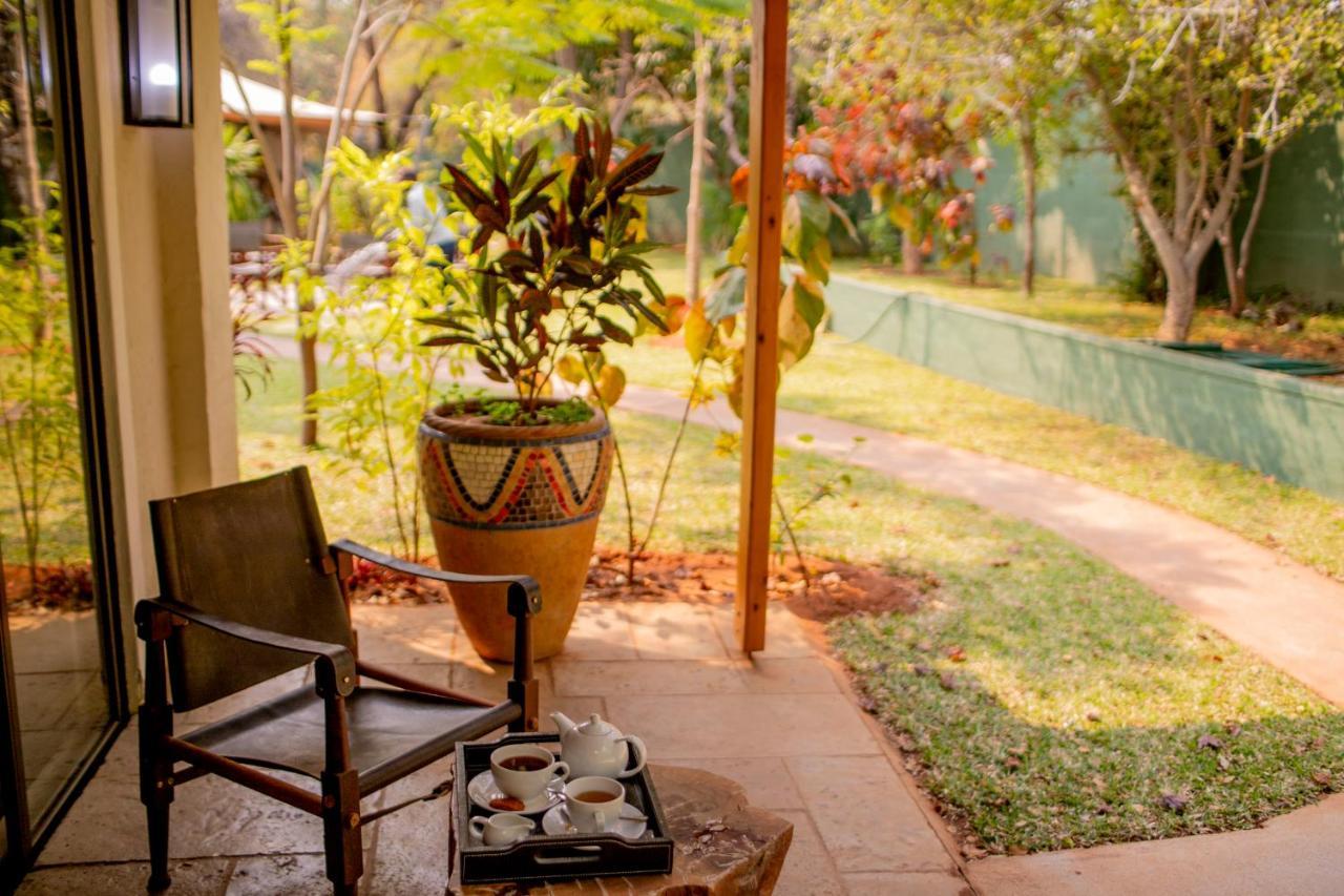 Shongwe Lookout Villa Air Terjun Victoria Bagian luar foto