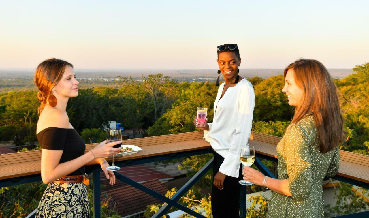 Shongwe Lookout Villa Air Terjun Victoria Bagian luar foto