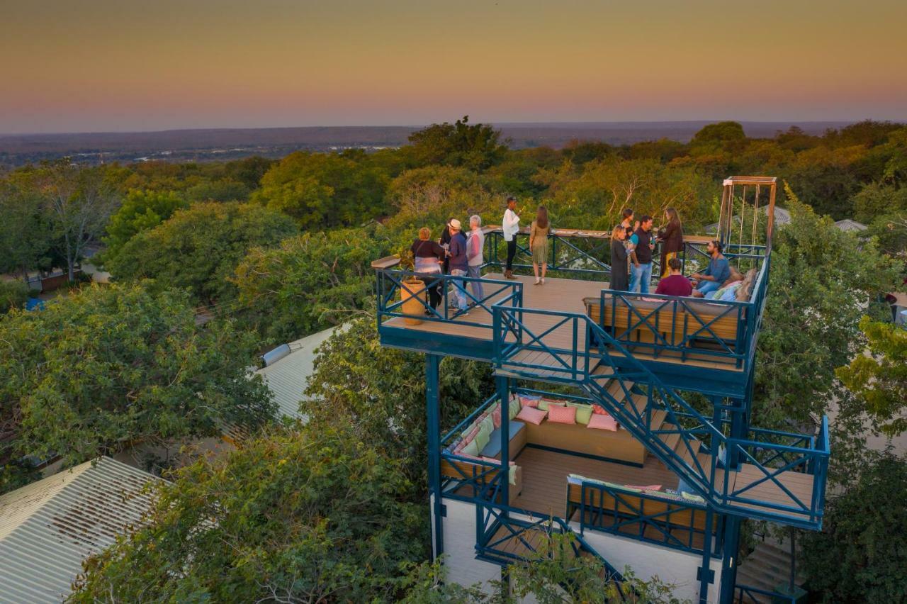 Shongwe Lookout Villa Air Terjun Victoria Bagian luar foto
